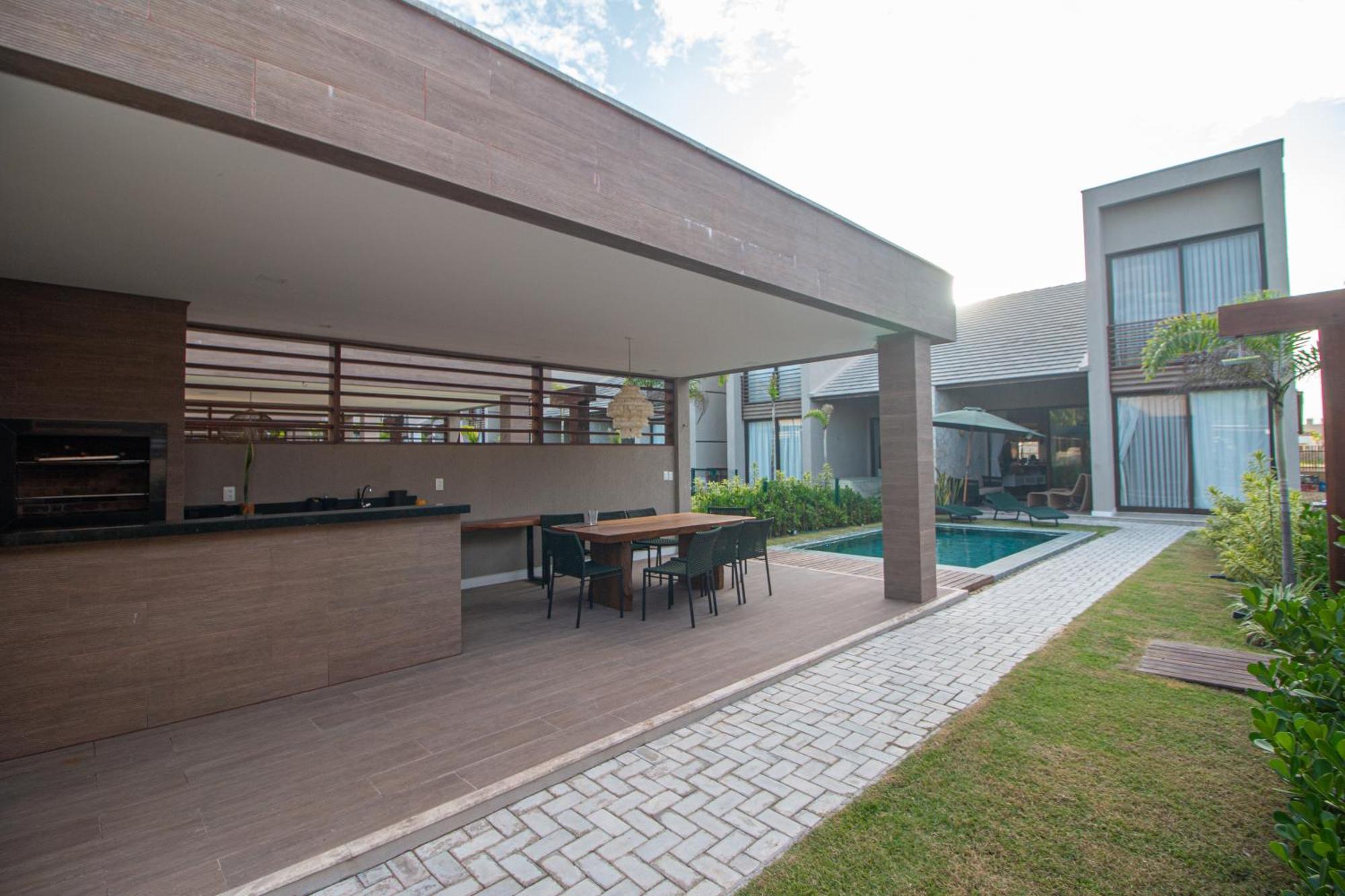 Casa Alto Padrao Beira Mar Ao Lado Do Zorah Beach Trairi - Flecheiras Exterior foto